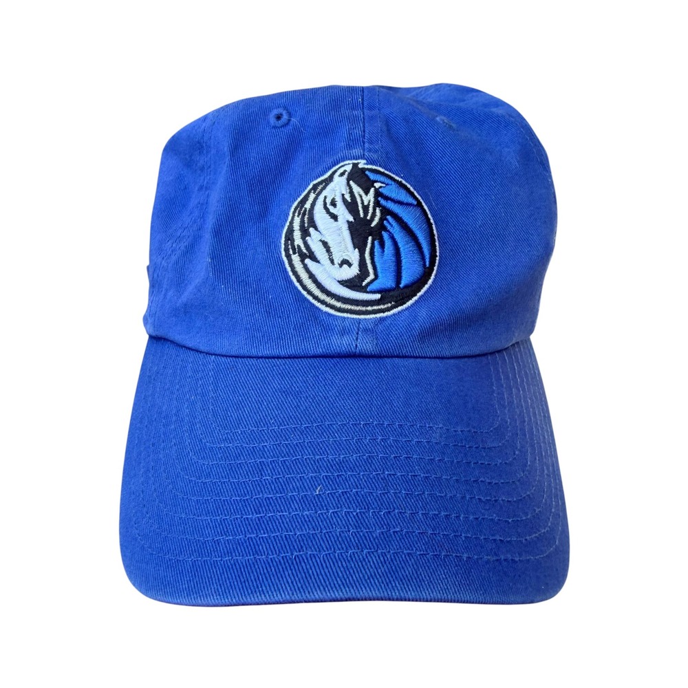 47 Brand Dallas Mavericks NBA Hat Blue Adjustable Dad Cap Cotton OSFA